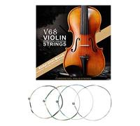 4Pcs/pack Full Set Violin Strings Size 1/2 1/4 Violin Strings Steel G D A E Guitar Accessories Guitar Acoustic Light Steel