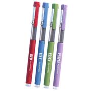 4Pcs / Pack Neutral Pen Fine Point Pen Set, 0.5mm Fine Tip Pens Gel Liquid Inks Rolling Gel Writing for Offices Fast Drying Oil Based