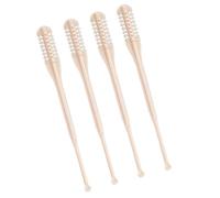 4pcs/Pack Professional Nose Shears Ergonomic Plan Removable Head Quick Cleaning Exemplary for Home & Travel Stril Hair Remover Tool