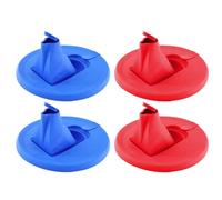 4PCS Paint Can Pour Spout Sealing Paint Can Lid with Foldable Pouring Spout Painting Storage Lid with Air Hole Tools