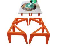 4PCS Paint Stand, Canvas Support Risers, CanvasStands for Pour Painting, Canvas Feet, Multi Functional Corner Stands Pouring for Painting, Drawing, Liquid Pouring Tools for Art Students