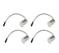 4PCS PDC Parking Sensor For Camry RX PZ362-00208 PZ36200208 PZ36200201 PZ362-00201 188300-4110 188300-9060 1883004110 Car Reversing Radar Sensors(Gold)