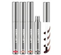 4PCS Peel Off Lip Liner Set, Matte Finish Peel Off Lip Stain Liner, Waterproof Long Lasting Liquid Lipstick Sets, Highly Pigmented Lips Tint Stain, Non-stick Cup Lips Makeup for Women (Set A)