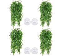 4PCS Persian Leaf Vivarium Decoration Reptile Plants for Vivarium Use