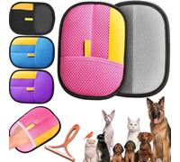 4PCS Pet Hair Removal Glove for Dogs & Cats, 2025 New Electrostatic Pet Hair Pet Grooming Gloves，Thickened Reusable Pet Hair Removal Tool Gloves for Couch Carpet Car Seat
