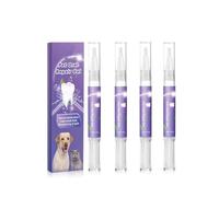 4Pcs Pet Oral Repair Gel Pen, 3ml Pet Oral Restorative Gel, Dog Teeth Cleaning Gel, Teeth Cleaner For Dogs, Pet Supplies For Cat Dog Teeth Care, Pet Teeth Oral Care Bad Breath Teeth Cleaning