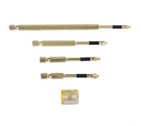 4PCS PH2 Cross Screwdriver Bit Set with Magnetizer, 1/4 Inch Hex Shank Anti-Slip for Driver, Alloy Steel Batch Head Drill Bits 25-150mm(65+70+90+150mm)