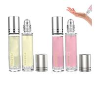4Pcs Pheromone Perfume for Men Women, Long-Lasting & Addictive Roll on Perfume, Romantic Fragrances, 10ml Perfumes for Women