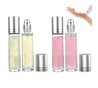4Pcs Pheromone Perfume for Men Women, Long-Lasting & Addictive Roll on Perfume, Romantic Fragrances, 10ml..