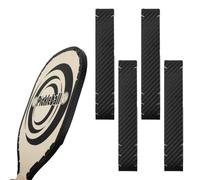 4pcs Pickleball Edge Tape, 1.02 Inch Pickleball Paddle Edge Guard Tape Pickleball Protective Edge Tape Paddle Edge Protection Tape for Pickleball Supplies (Black)