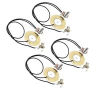 4PCS Pickup Piezo Transducer Prewired Amplifier for Acoustic Guitar Violin