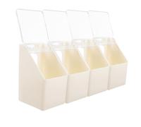 4pcs Pigeon Hanging Feeder with Lid Durable Bird Feed Dish for Pigeon Cage Aviary Large Capacity Water Holder Convenient Installation Multifunctional Design for Feeding and