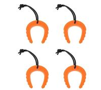 4Pcs Pinch Clip Stoppers Alarm Protectors Security C Type Door Emergencies Wedges Childproof Guard