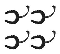 4Pcs Pinch Clip Stoppers Stoppers Alarm Protectors Security C Type Door Emergencies Door Stoppers Wedges Finger Pinch Guard