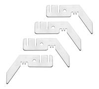 4pcs Pipe and Drape, 4.33x3x1.25inch Pipe and Drape Hooks Double Crossbar Valance Hangers for Wedding Portable Curtain Stand Backdrop