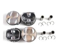 4pcs Piston & Ring Set 11257589348 Compatible For MINI R55-R60 2006-2016 Cooper Countryman Paceman N12 N16 Car Engine Parts Replacement