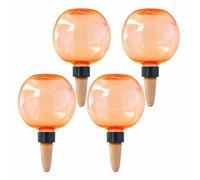 4pcs Plant Self Watering Globes Automatic Drip Irrigation System 500ml | 1/4pcs x Watering Can 500ml; Transparent Watering Globes; Self Watering System; PP Material Cone Design; Easy to Use for
