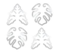 4Pcs Plant Stem Plastic Support,Flower Holder,Reusable Retaining Support B