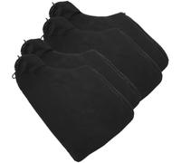 4pcs Planting Day Dust Bag for Saw, Canvas Portable 10 Inch Miter Saw | Tool-free Installation, Cleaner Workspace, for Carpenters and DIY Homeowners, Black Canvas Bag