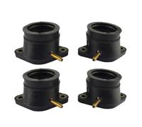 4pcs Plastic Carburetor Pad Intake Manifold Interface Glue Compatible With Motorcycle Models XJR 1200 XJR1200SP XJR 1300 FJR1300 Aftermarket Replacement