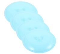 4pcs Plastic Chamber Pot Cover Replacement Lid for Bathroom Use