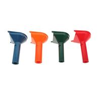 4pcs Plastic Coin Sorting Funnel for Quarters and Nickels, Stackable
