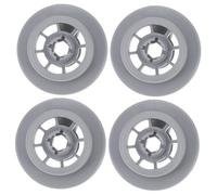 4pcs Plastic Dishwasher Rack Wheels Universal Replacement Parts | Lower Basket Fitting, Easy to Install, Convenient Operation, Compatible with 165314 Models
