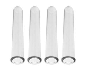 4Pcs Plastic Flower Water Tubes for Plant and Flower Propagation, PC Vials, 4pcs, Aesthetic Appeal, for Indoor Arrangements