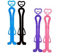 4pcs Plastic Folding Boot Shaper Inserts for Leather Boots and Sandals | Display Ready, Easy to Use, Tidy Organisers, for Retail Merchandising and Boot Owners Random Color