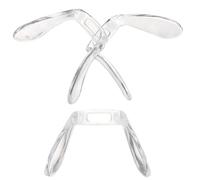 4pcs Plastic Glasses Nose Pads for Flat Optical Frames and Sunglasses
