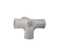 4pcs Plastic Inner Diameter 12mm 16mm 20mm 25mm PE Tee Connector Four Five Way Joint(5 Way Connector,Inner Diameter 20mm)