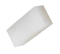 4pcs Plastic PA6 Nylon Flat Board, Square/Rectangular Extruded Plate 100 * 100mm/150 * 100mm for Machinery(White,100x150x4mm)