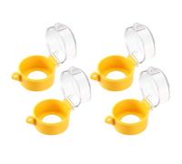 4PCS Plastic Switch Cover Protector, 30 * 55mm Diameter Emergency Stop Button Switch Protective Cover, Push Button Switch Cover, Plastic Switch Covers Guard Switch