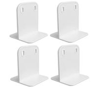 4Pcs Playpen Accessories, Non Slip Plastic Furniture Anchors with 4 Rolling Strips & Adhesive Film, Non Marketing Baby Playpen Accessories for Child Safety