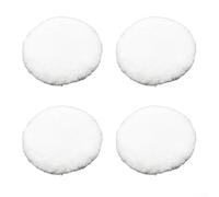 4pcs Polishing Pads 5inch Made of Artificial Wool for Buffing and Removing Dirt from Surfaces