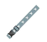 4Pcs Polyester Fibre Luggage Buckle Strap Adjustable Anti-theft Baggage Tie Down Belt Anti-lost Elastic Suitcase Belts Travel Props for Suitcases(Color 16)