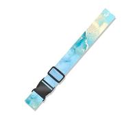 4Pcs Polyester Fibre Luggage Buckle Strap Adjustable Anti-theft Baggage Tie Down Belt Anti-lost Elastic Suitcase Belts Travel Props(Color 20)