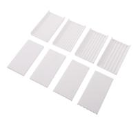 4pcs Polymer Clay Ball Maker Bead Rolling Tool for Nail Art Flowers | Plastic Compact Design, Replaces Hand Rolling, Works with Soft or Hard Materials, White Finish
