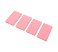 4pcs Polymer Clay Ball Maker Set for Nail Art Bead Rolling, Pink | Plastic Tool, Multi Size Bead Making, Precise Rolling, for Salon Desks and Desktop Crafting