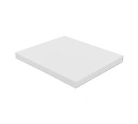 4pcs Polyoxymethylene Plastic Plates, Flat POM Sheet 100 * 100mm/100 * 150mm High Hardness for CNC Model(WHITE,100x150x5mm)