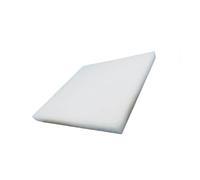 4pcs Polyoxymethylene Plastic Plates, Flat POM Sheet 100 * 100mm/100 * 150mm High Hardness for CNC Model(WHITE,100x100x8mm)