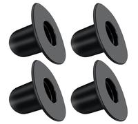 4pcs Pool Wall Plug Replacement Compatible with Pools Grounds, Swimming Pool Filter Hole Plug Reliable Pool Strainer Hole Plug Stopper for Pool Above Ground pool accessories(Long Style)