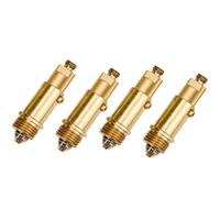 4pcs Pop Up Bath Plug, Pop Up Bath Plug Replacement, Bathtub Plug Replacement, Basin Pop Up Click Clack Brass Plug Bolt, Replacement Screw Suitable For Most Sink Basin Drain Stopper