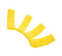 4Pcs Portable Dumbbell Rack with Cushion Pads Heavy Duty Sports Gear Holder for Home Gym Compact Design Noise Reduction Durable Hollow Rubber Weights Storage System