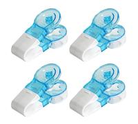 4Pcs Portable Pill Extractor, Pill Popper for Blister Packs,Blister Pack Opener, No Touch Easy to Take Pills Out and Tablet Dispenser Tool for Elderly, Travel, Arthritis Patients