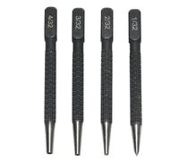 4pcs Portable Positioning Punch Set with Center and Nail Tools for Metal and Wood - Automatic Hole Tool