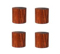 4pcs Portable Wooden Platform Practical Wood Mat Modern Wood Pad Versatile Wooden Pad Simple Install For Setups Equipment Mat