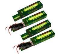 4Pcs Prank Gum Funny Realistic Fake Roaches Shock Gum Practical Joke with Package Shocking Prank Toys for Halloween Fool's Day Party Favors, Shocking