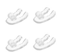 4PCS Presser Foot for Beauty Gun Tube Fixer Plastic Accessory | Holder for Serum Tube Alignment, Hygienic Reuse, Fast Turnaround, for Cosmetology Professionals