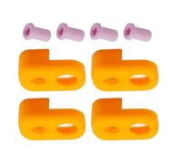 4PCS Printer Feed Throat Protector Inlet Ceramic Adapter Protector X1C P1P P1S Printer Ceramic Adapter Replacement